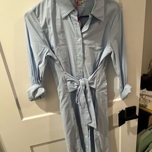 Daniel Cremieux Light Blue Shirtdress
